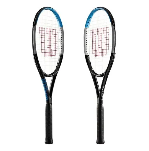 Raqueta Wilson Ultra Team V3 color negro, plata y negro