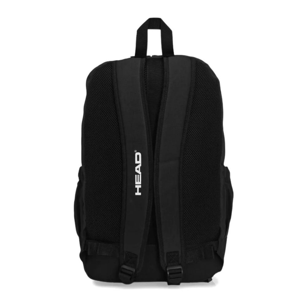 Morral Head base 17 litro color negro imagen de las correas y el espaldar