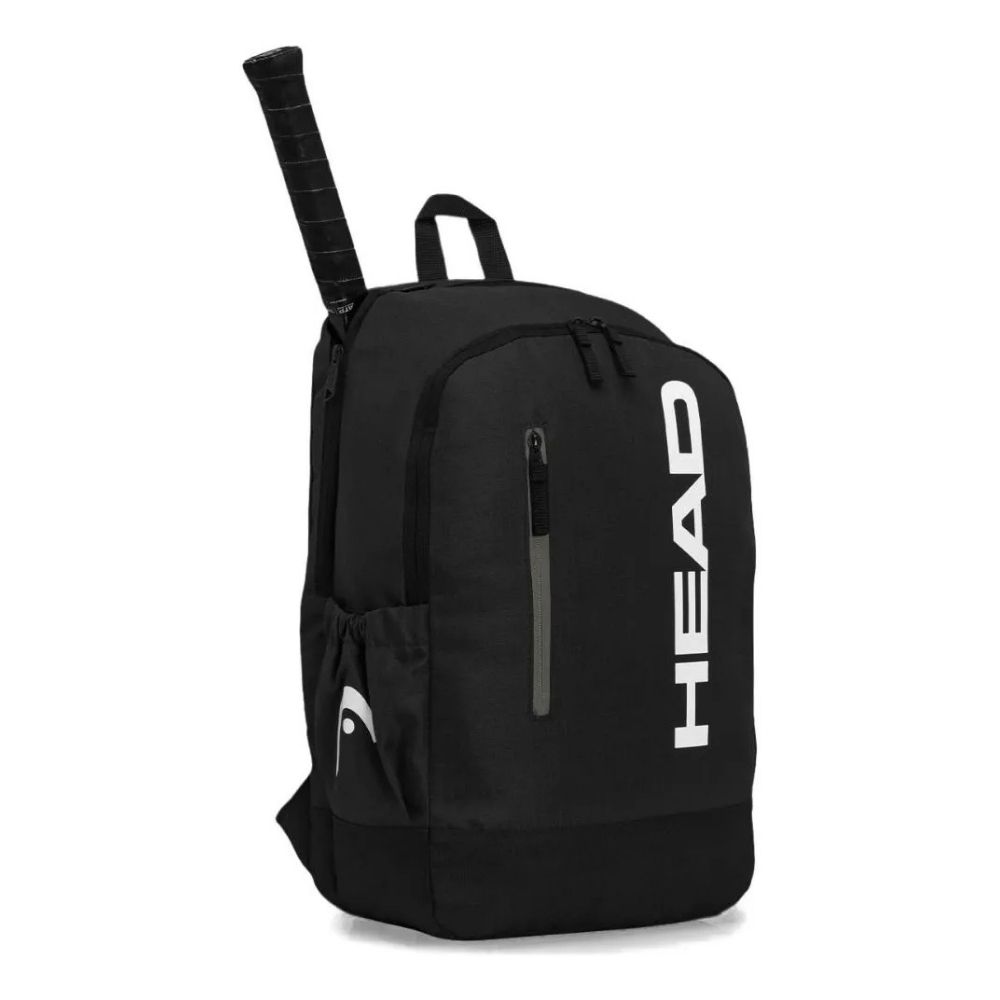 Morral de tenis Head Base capacidad de 17 color negro imagen de perfili completa