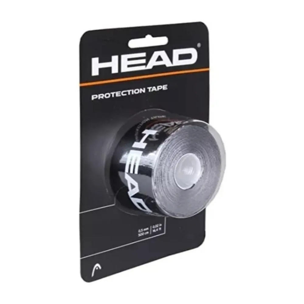 cinta protectora de raqueta head color negro vista lateral