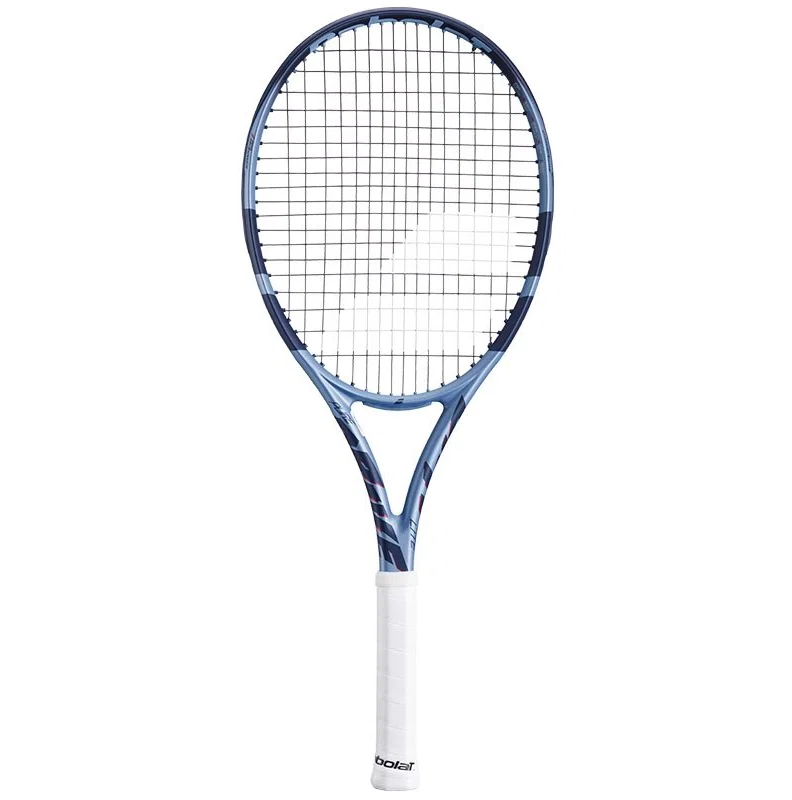 raqueta de tenis Babolat Pure Drive Lite color azul con detalles en negro y rojo, imagen completa